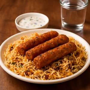 Chicken Shahi Kebab Biryani