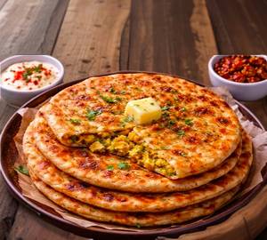 Aloo pyaaz paratha