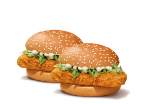 2 McSpicy Chicken Burger