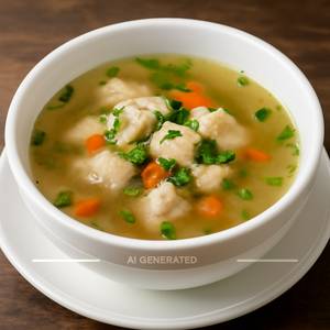 Chicken clear soup