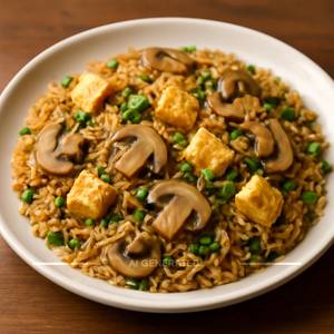 Paneer Mushroom Fride Rice