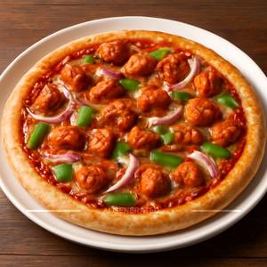 Schezwan Chicken Pizza [Medium]