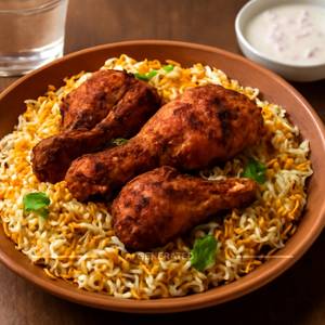 Chicken fry biryani