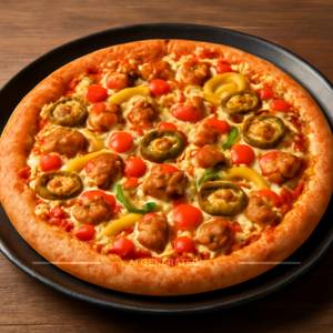 Chicken fiesta pizza