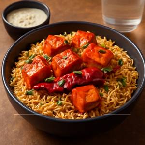 Red Chilli Paneer Biryani