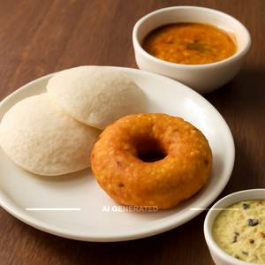 Idli and Vada      
