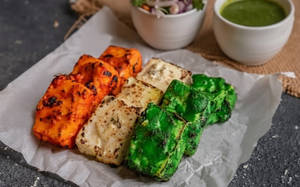 Tricolour Veg Tikka [o]