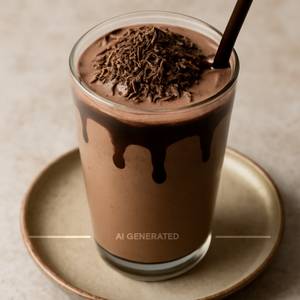 Chocolate milkshake