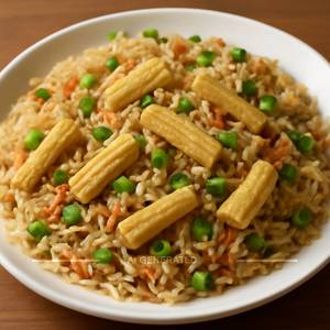 Baby Corn Fried Rice