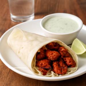 Chicken 65 Shawarma