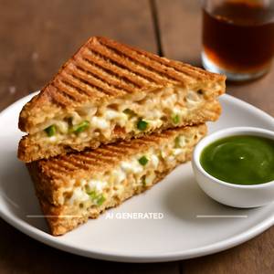 Jain Veg Cheese Grilled Sandwich