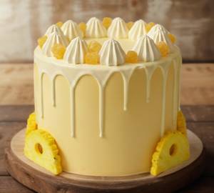 Mini Pineapple Sliced Eggless Cake 250gm