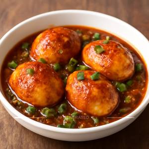 Double egg manchuria