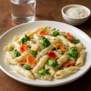 White Sauce Pasta Veg