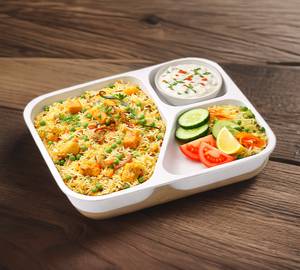 Veg Biryani + Raita & Salad