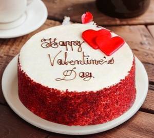 Valentine's Red Velvet Love Cake