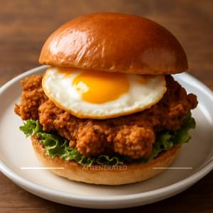Fried Egg Chicken Sandwich 