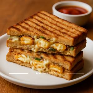 Cheese Paneer Grilled Sandwich