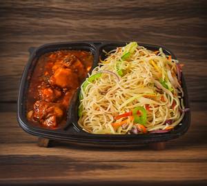 Chilli Paneer With Noodles