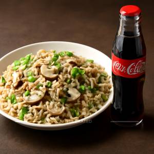 Spl.,mushroom Fried Rice With 250ml Coke