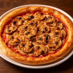 Butter Mushroom Pizza 