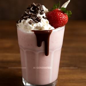 Black forrest and strawberry