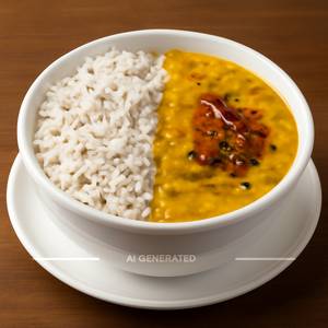 Jeera Rice(1/2)+Dal Tadka(1/2)