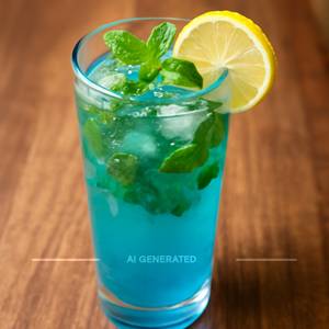 Blue Curacao Mojito