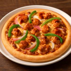 Schezwan Chicken Pizza [Small]