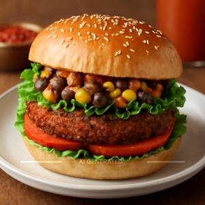 Mexican Veg Burger