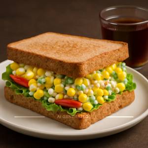 Sweet Corn Sandwich