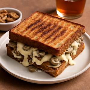 Cheese Mushroom Sandwich