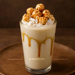 Honey Caramel Milkshake