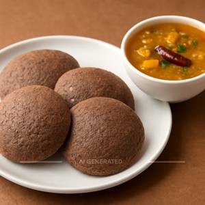 Ragi Idli Sambar
