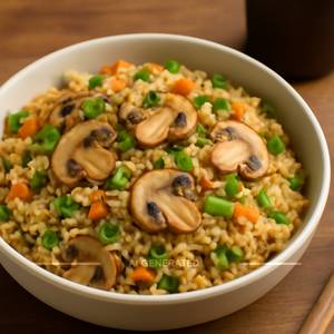 Veg Mushroom Fried Rice