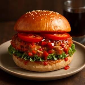 Chilly Chicken Burger