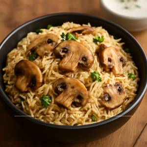 Mushroom Pulao
