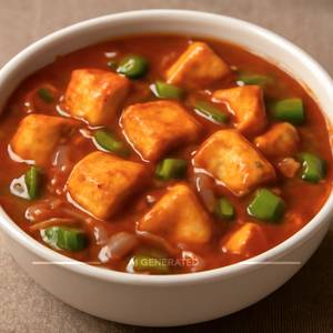 Chilli Paneer  [Gravy]