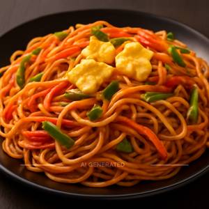 Egg Noodles Schezwan
