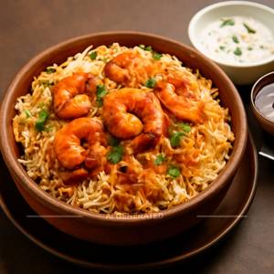 Prawns Biryani