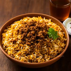 Mutton Keema Biryani