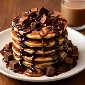 Chocolate Overload Pancakes (8 Pcs)