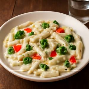 Veg Penne Alfredo Pasta