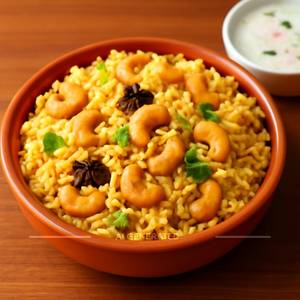 Kaju biryani
