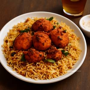 Egg 65 Biryani