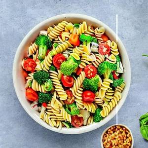 Veg pasta salad jain