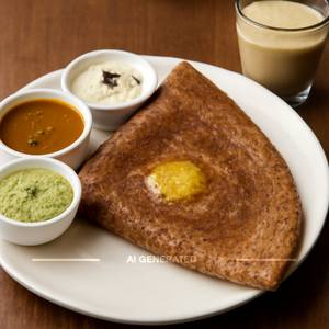 Ghee Ragi Dosa