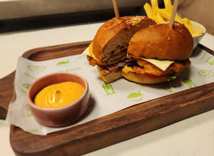 Chicken Tempura Burger