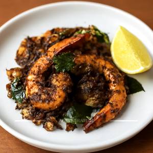 Pepper prawns