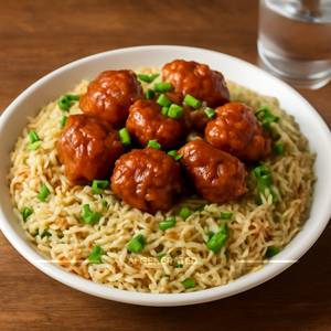 Chicken Manchurian Fried Rice